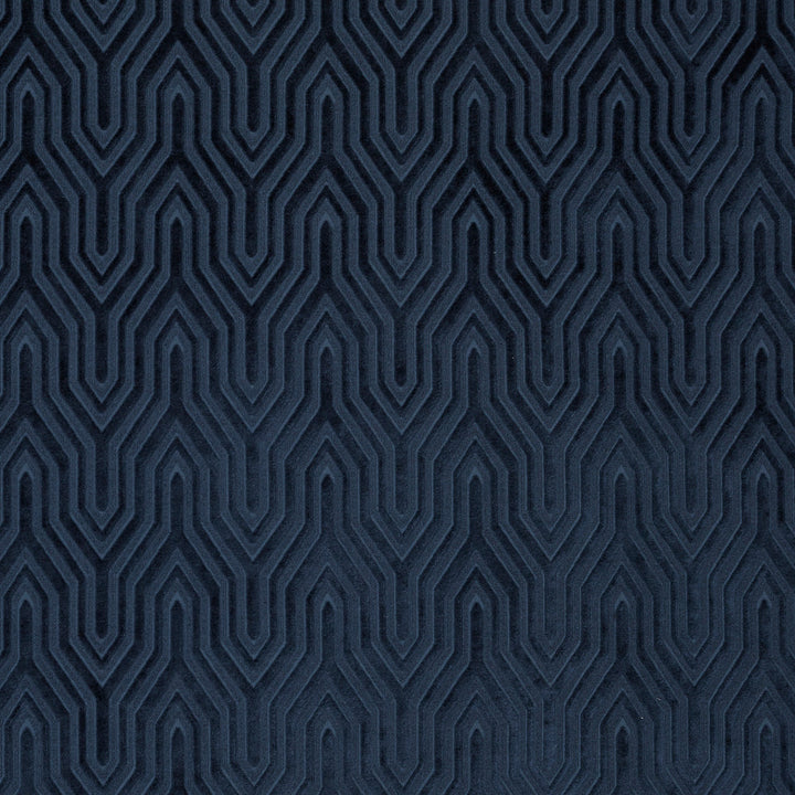 Cologne C Navy by Europatex Fabric Cologne 100% Polyester 3.03"H, 6.01" V 55.00 inches - Fabric Carolina -