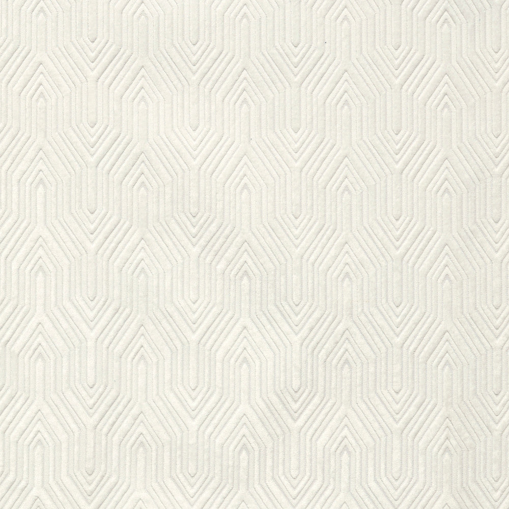 Cologne C PureWhite by Europatex Fabric Cologne 100% Polyester 3.03"H, 6.01" V 55.00 inches - Fabric Carolina -