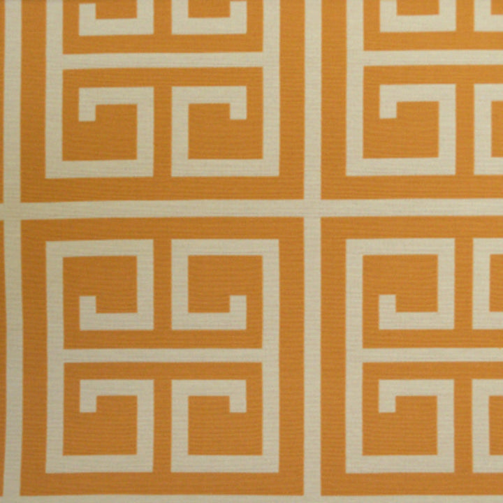 Cook Col. Orange by Europatex Designer Fabric Pacific 75% Cotton / 25% Polyester 57.00 inches - Swanky Fabrics -