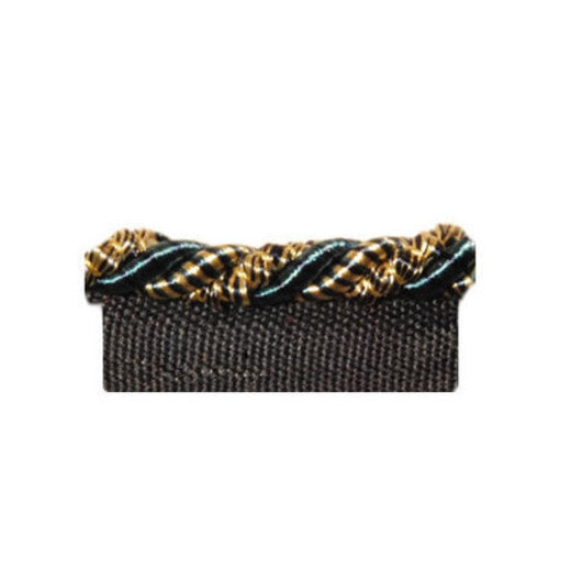 Cord Col. 8184 - Ink by Europatex Fabric Cord 100% Polyester China See Sample Horizontal: N/A and Vertical: N/A 0.38 inches  - Fabric Carolina -