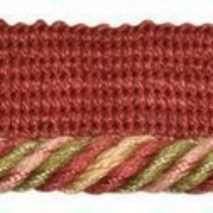 Countryside 1/4 Cord Coral by Europatex Fabric Countryside 50% Polyester, 50% Rayon 0.25 inches - Fabric Carolina -