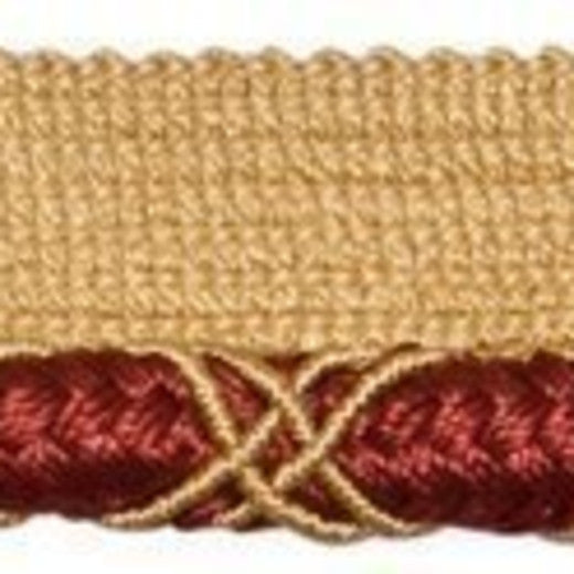 Countryside 3/8" Cord Col. Crimson by Europatex Fabric Countryside 50% Polyester / 50% Rayon China See Sample Horizontal: N/A and Vertical: N/A 0.38 inches  - Fabric Carolina -