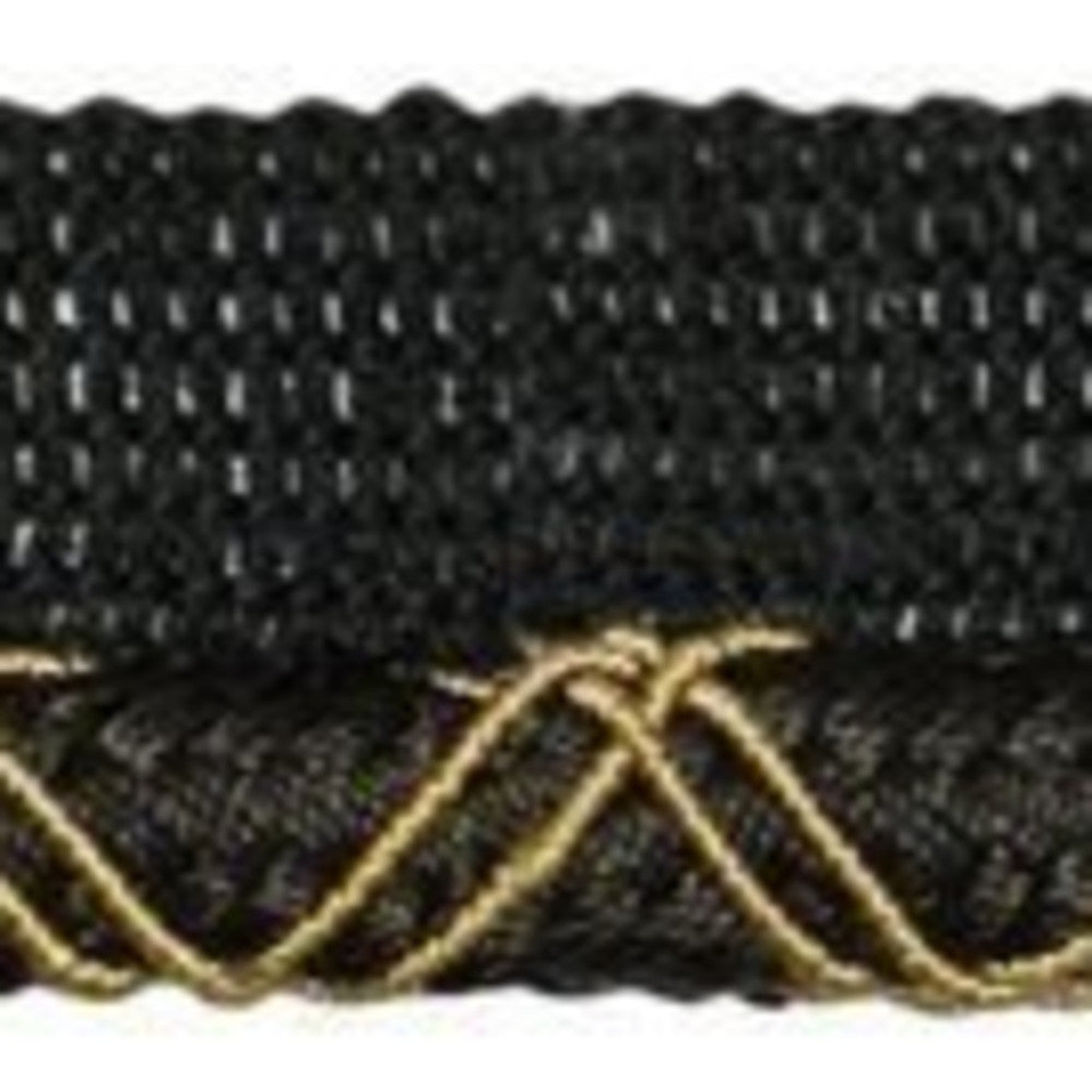 Countryside 3/8 Cord Ebony by Europatex Fabric Countryside 50% Polyester, 50% Rayon 0.38 inches - Fabric Carolina -