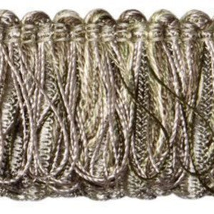 Countryside Looped Fringe Oregano by Europatex Fabric