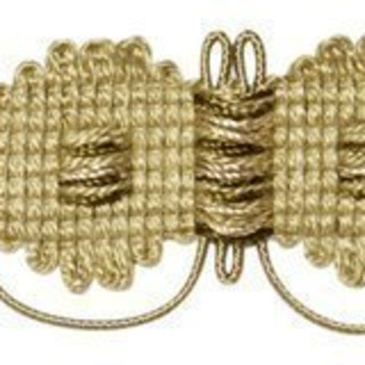 Basketweave Border Col. Oregano by Europatex Fabric Countryside 50% Polyester / 50% Rayon China See Sample Horizontal: N/A and Vertical: N/A 1.25 inches  - Fabric Carolina -