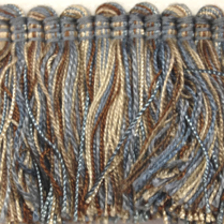 Countryside Brushed Fringe Surf by Europatex Fabric Countryside 50% Polyester, 50% Rayon 2.00 inches - Fabric Carolina -