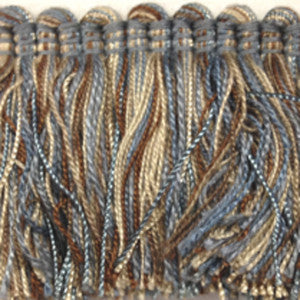 Countryside 2" Brushed Fringe Col. Surf by Europatex Fabric