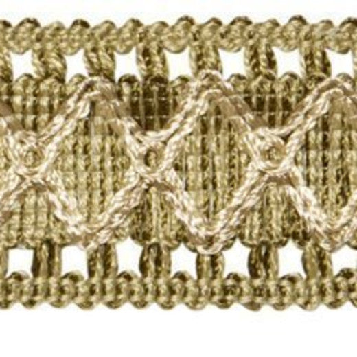 Diamond Border Col. Oregano by Europatex Fabric Countryside 50% Polyester / 50% Rayon China See Sample Horizontal: N/A and Vertical: N/A 1.50 inches  - Fabric Carolina -