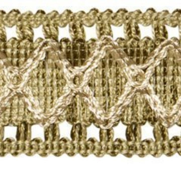 Countryside Diamond Border Oregano by Europatex Fabric Countryside 50% Polyester, 50% Rayon 1.50 inches - Fabric Carolina -