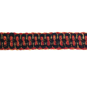 Countryside Traditional Gimp Col. Ebony by Europatex Fabric