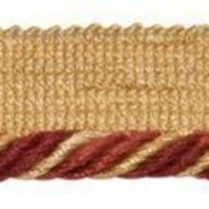 Countryside 1/4 Cord Crimson by Europatex Fabric
