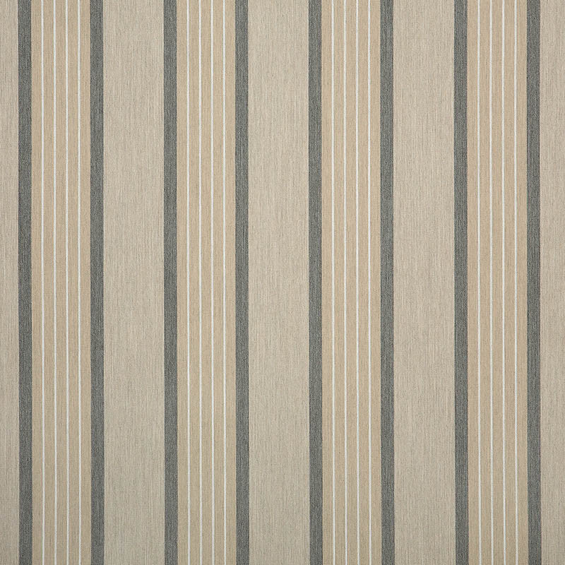 58036 Cove Pebble by Sunbrella Fabric Cushion Furniture Drapery Fabrics > Sunbrella Stripes 100% Acrylic USA or Imported 6.79" 54" - Fabric Carolina -