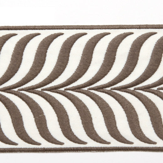 Crest - Fig by Europatex Designer Fabric Crest  China See Sample Horizontal: N/A and Vertical: N/A 3.43 inches  - Swanky Fabrics -