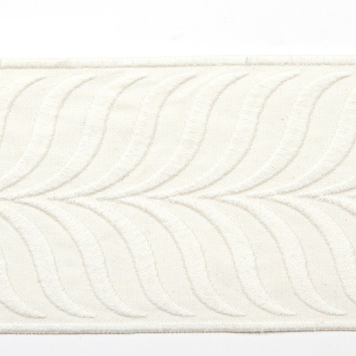 Crest Ivory by Europatex Fabric Crest & Dimensions 100% Polyester 3.43 inches - Fabric Carolina -