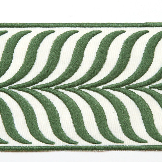 Crest - Leaf by Europatex Fabric Crest  China See Sample Horizontal: N/A and Vertical: N/A 3.43 inches  - Fabric Carolina -