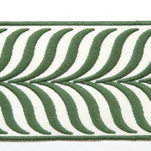 Crest Leaf by Europatex Fabric