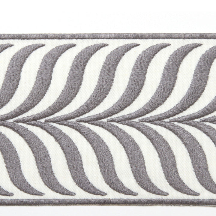 Crest Shadow by Europatex Designer Fabric Crest & Dimensions 100% Polyester 3.43 inches - Swanky Fabrics -