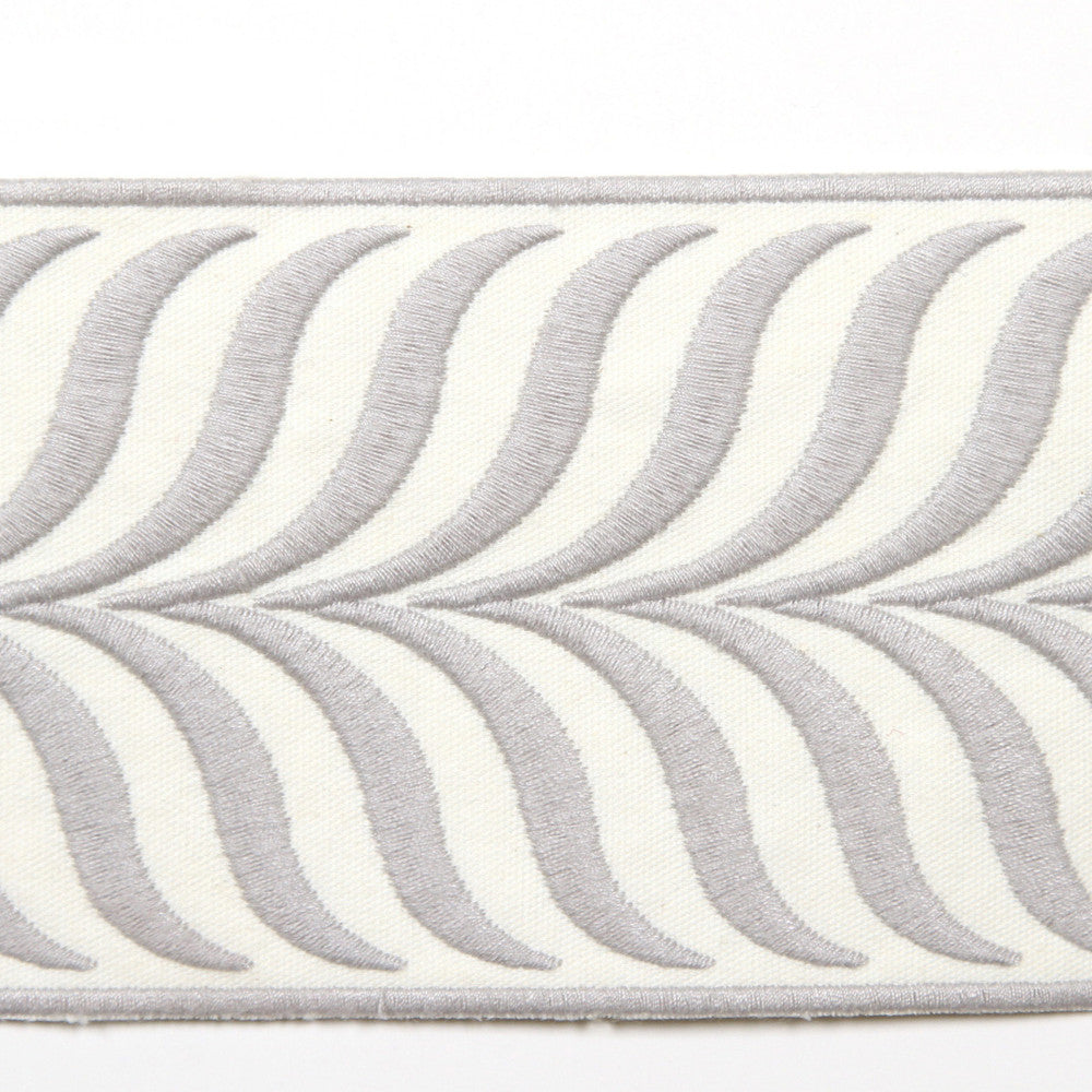 Crest Stone by Europatex Designer Fabric Crest & Dimensions 100% Polyester 3.43 inches - Swanky Fabrics -
