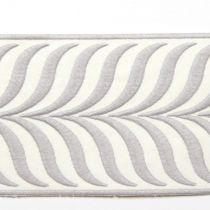 Crest Stone by Europatex Designer Fabric Crest & Dimensions 100% Polyester 3.43 inches - Swanky Fabrics -