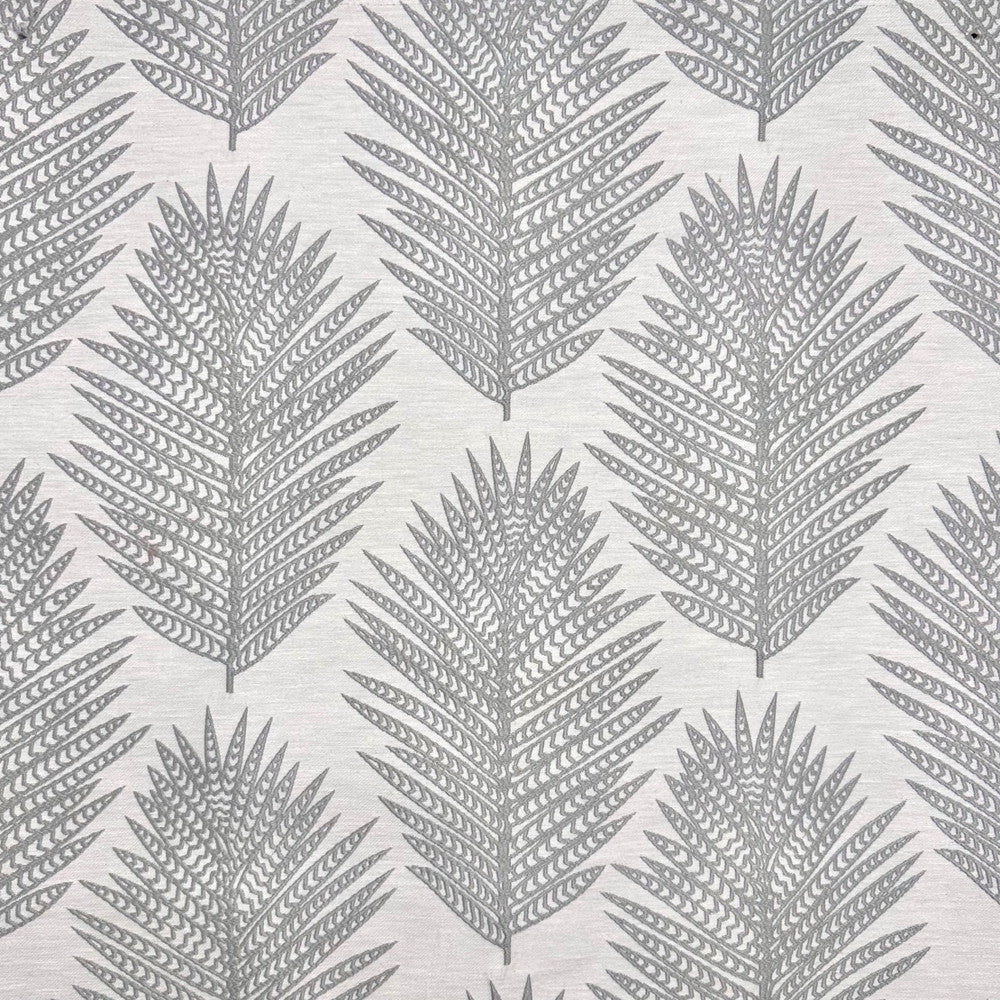 Emb By Lomasi A Ice by Europatex Fabric Embroideries by Lomasi 70% Polyester, 15% Cotton, 15% Linen 9.04" H, 9.89" V 54.00 inches - Fabric Carolina -