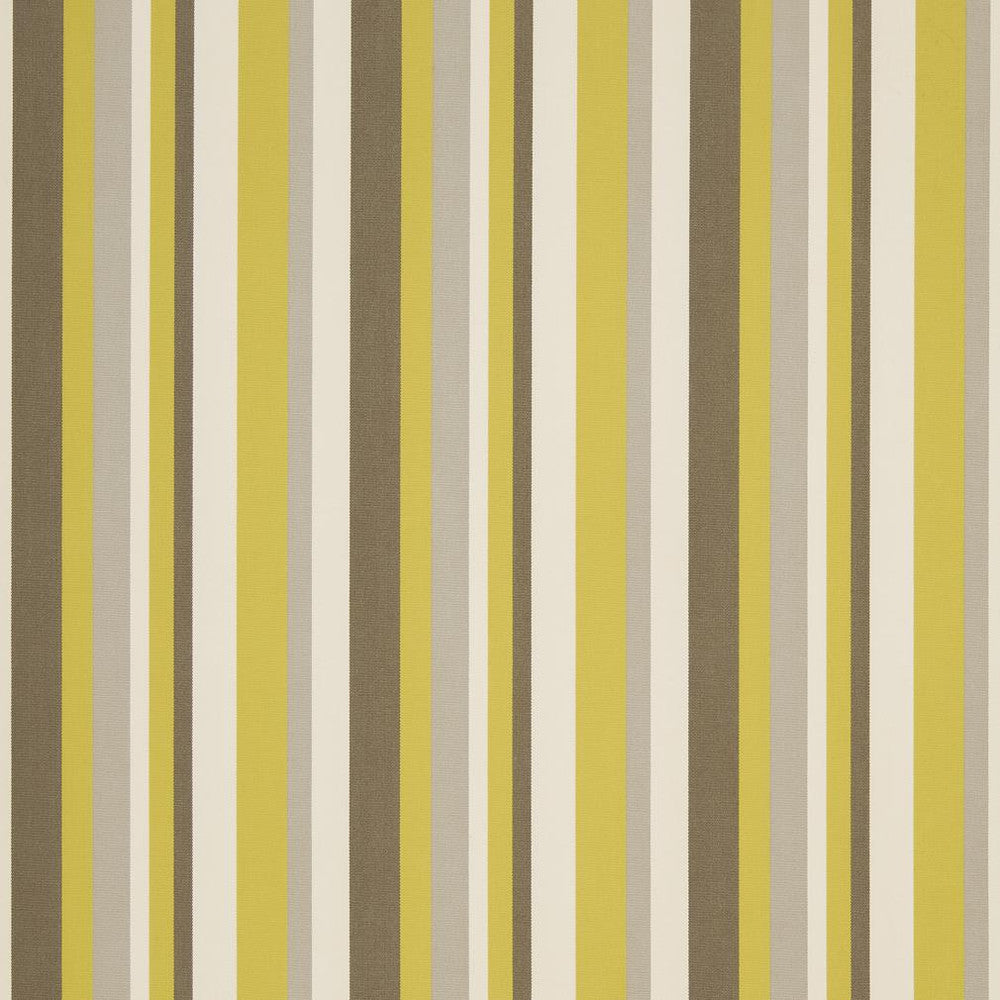D1014 Lemon by Charlotte Designer Fabric Prints & Wovens 100% Solution Dyed Woven Acrylic Made In USA Exceeds 60,000 Wyzenbeek Rubs (Heavy Duty) Horizontal 6.75" 54 Inches - Swanky Fabrics -