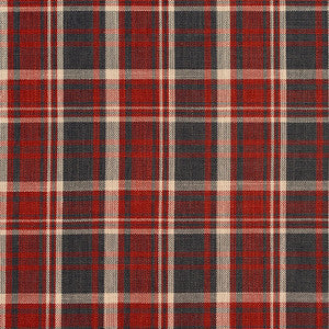 D101 Brick Plaid by Charlotte Fabric