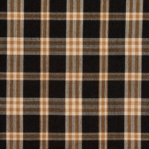 D103 Onyx Plaid by Charlotte Fabric
