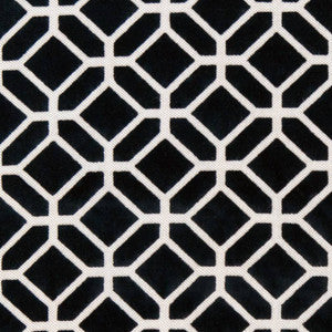 D1064 Onyx Geometric by Charlotte Fabric