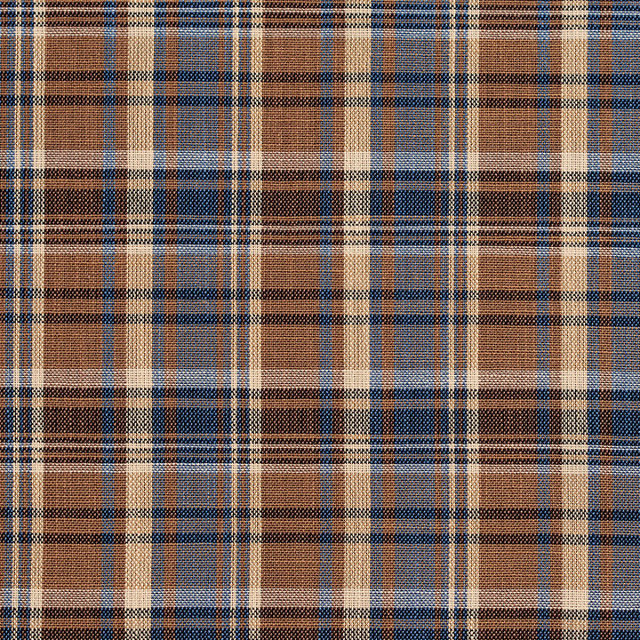D106 Indigo Plaid by Charlotte Fabric Clubhouse Collection 100% Woven Polyester Asia Exceeds 120,000 Wyzenbeek Rubs (Heavy Duty) Horizontal: 3.25" x Vertical: 3.5" 54 Inches - Fabric Carolina -