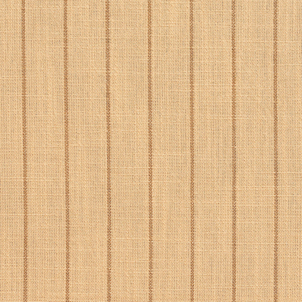 D107 Wheat Pinstripe by Charlotte Designer Fabric Clubhouse Collection 100% Woven Polyester Asia Exceeds 120,000 Wyzenbeek Rubs (Heavy Duty) Horizontal: 1" 54 Inches - Swanky Fabrics -