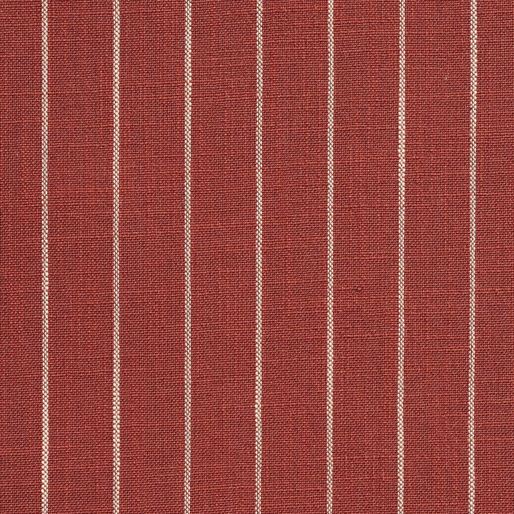 D108 Brick Pinstripe by Charlotte Fabric Clubhouse Collection 100% Woven Polyester Asia Exceeds 120,000 Wyzenbeek Rubs (Heavy Duty) </p><p>Repeat: Horizontal: 1" 54 Inches - Fabric Carolina -