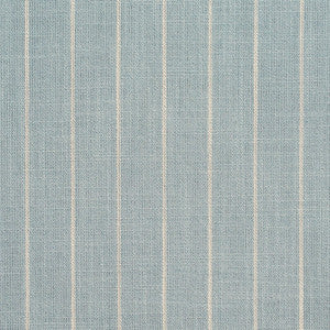 D111 Cornflower Pinstripe by Charlotte Fabric