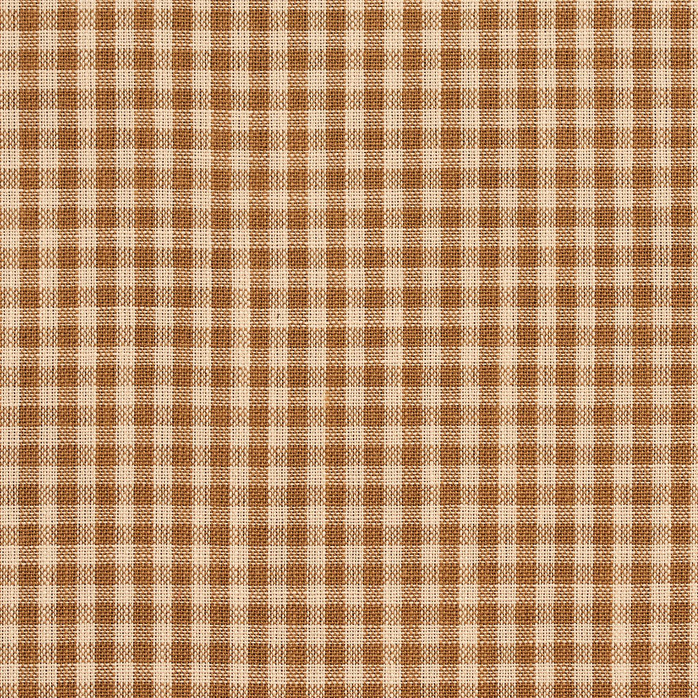 D114 Wheat Gingham by Charlotte Fabric Clubhouse Collection 100% Woven Polyester Asia Exceeds 120,000 Wyzenbeek Rubs (Heavy Duty) Horizontal: .5" x Vertical: .5" 54 Inches - Fabric Carolina -