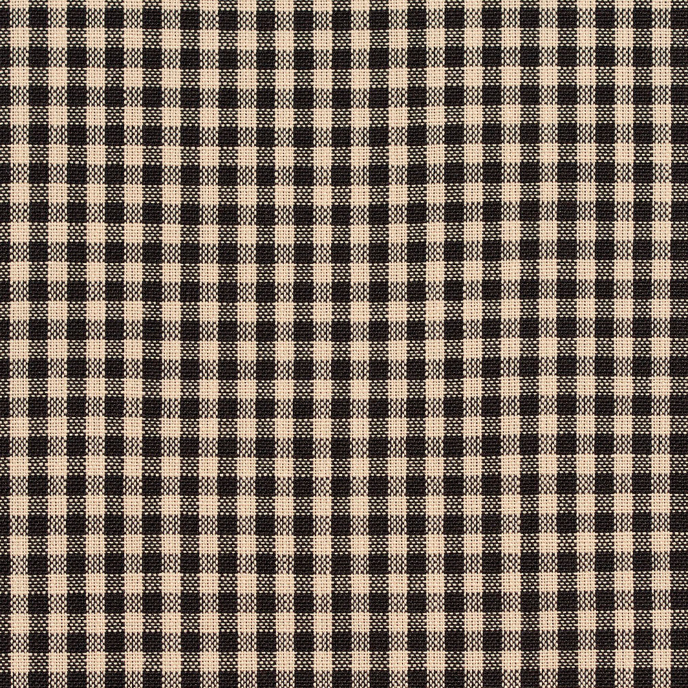 D117 Onyx Gingham by Charlotte Fabric Clubhouse Collection 100% Woven Polyester Asia Exceeds 120,000 Wyzenbeek Rubs (Heavy Duty) Horizontal: .5" x Vertical: .5" 54 Inches - Fabric Carolina -