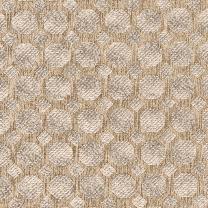 D1227 Cream Honeycomb by Charlotte Fabric Mid Century Textures 100% Woven Polyester Asia Exceeds 100,000 Wyzenbeek Rubs (Heavy Duty) </p><p>Repeat: Horizontal: 1.75" x Vertical: 1.75" 54 Inches - Fabric Carolina -
