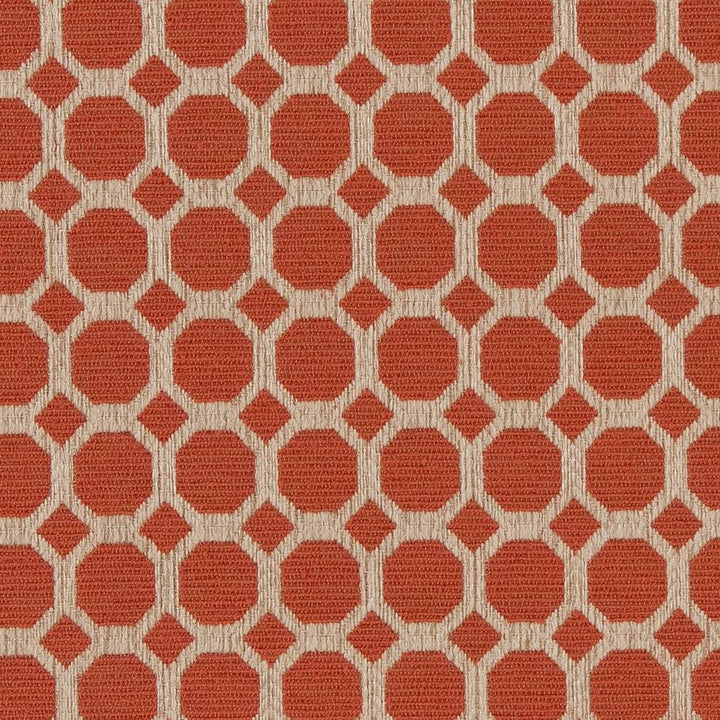 D1231 Spice Honeycomb by Charlotte Fabric Mid Century Textures 100% Woven Polyester China Exceeds 100,000 Wyzenbeek Rubs (Heavy Duty) Horizontal 1.75" x Vertical 1.75" 54 Inches - Fabric Carolina -