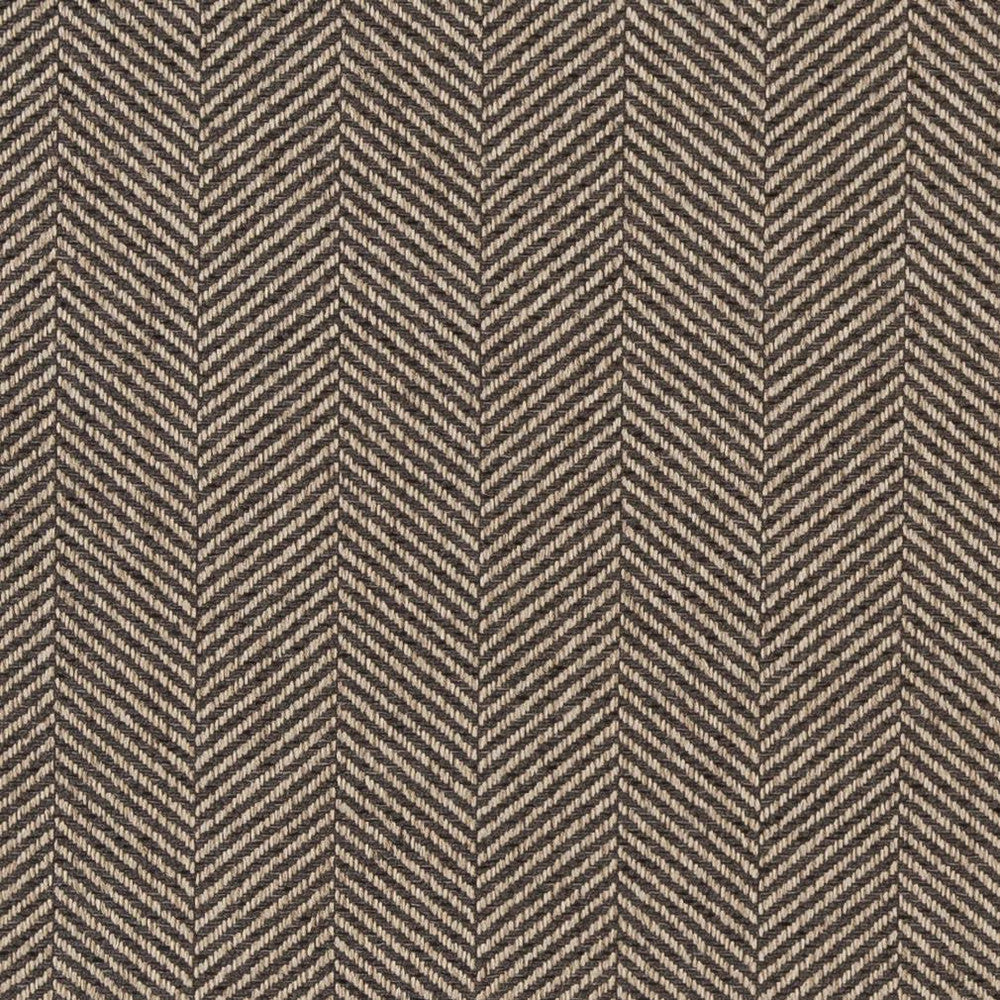 D1232 Slate Chevron by Charlotte Designer Fabric Mid Century Textures 100% Woven Polyester China Exceeds 100,000 Wyzenbeek Rubs (Heavy Duty) Horizontal 2.75" 54 Inches - Swanky Fabrics -
