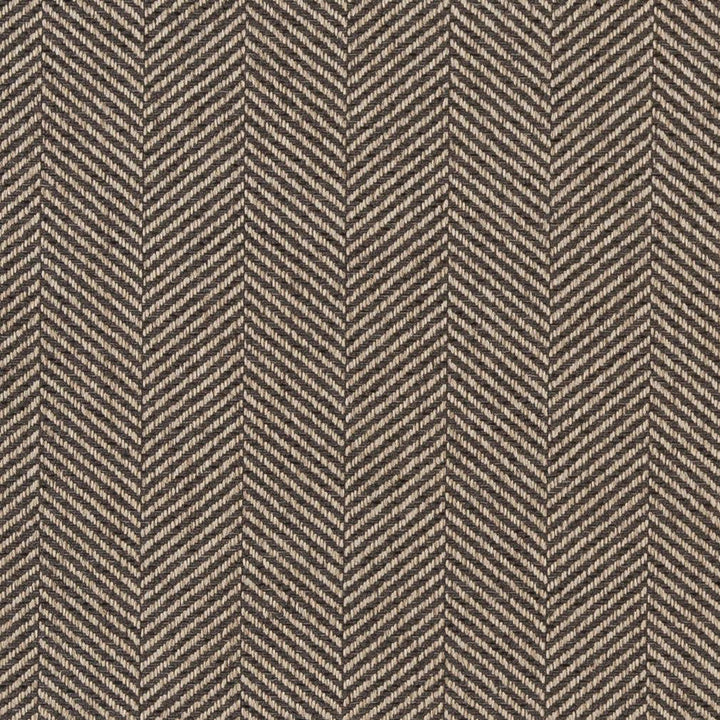D1232 Slate Chevron by Charlotte Designer Fabric Mid Century Textures 100% Woven Polyester China Exceeds 100,000 Wyzenbeek Rubs (Heavy Duty) Horizontal 2.75" 54 Inches - Swanky Fabrics -