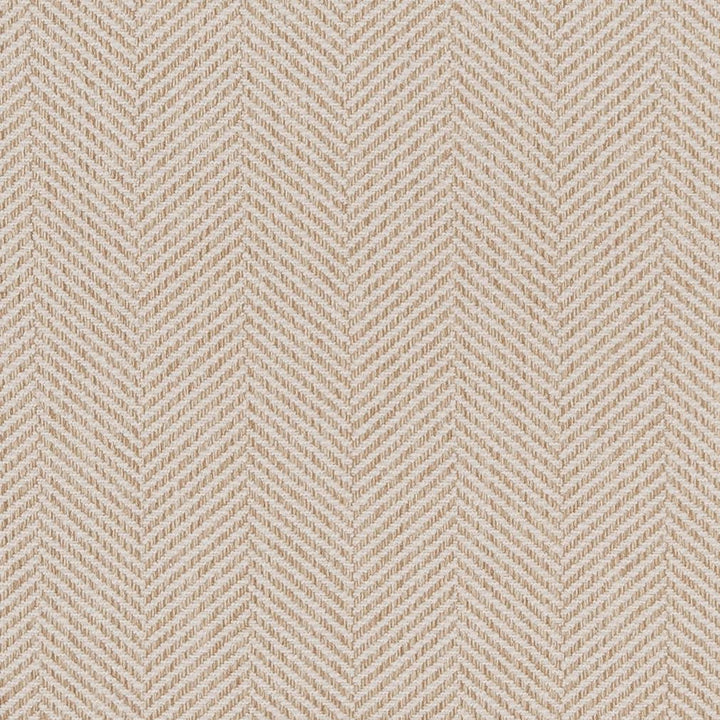 D1234 Cream Chevron by Charlotte Fabric Mid Century Textures 100% Woven Polyester China Exceeds 100,000 Wyzenbeek Rubs (Heavy Duty) Horizontal 2.75" 54 Inches - Fabric Carolina -