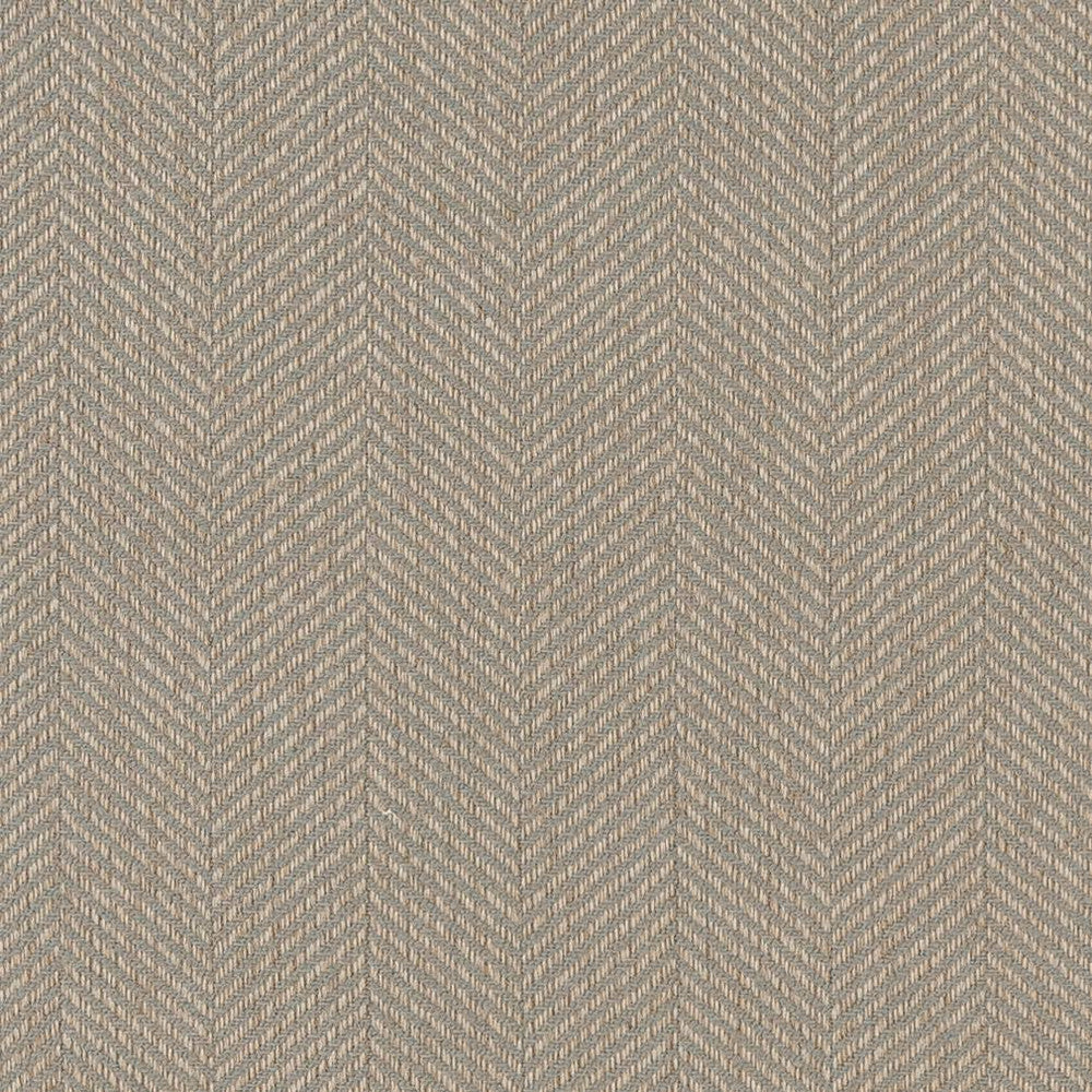 D1236 Mist Chevron by Charlotte Designer Fabric Mid Century Textures 100% Woven Polyester China Exceeds 100,000 Wyzenbeek Rubs (Heavy Duty) Horizontal 2.75" 54 Inches - Swanky Fabrics -