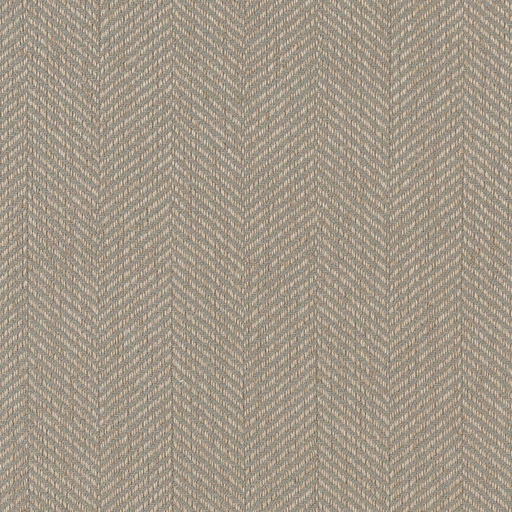 D1236 Mist Chevron by Charlotte Designer Fabric Mid Century Textures 100% Woven Polyester China Exceeds 100,000 Wyzenbeek Rubs (Heavy Duty) Horizontal 2.75" 54 Inches - Swanky Fabrics -