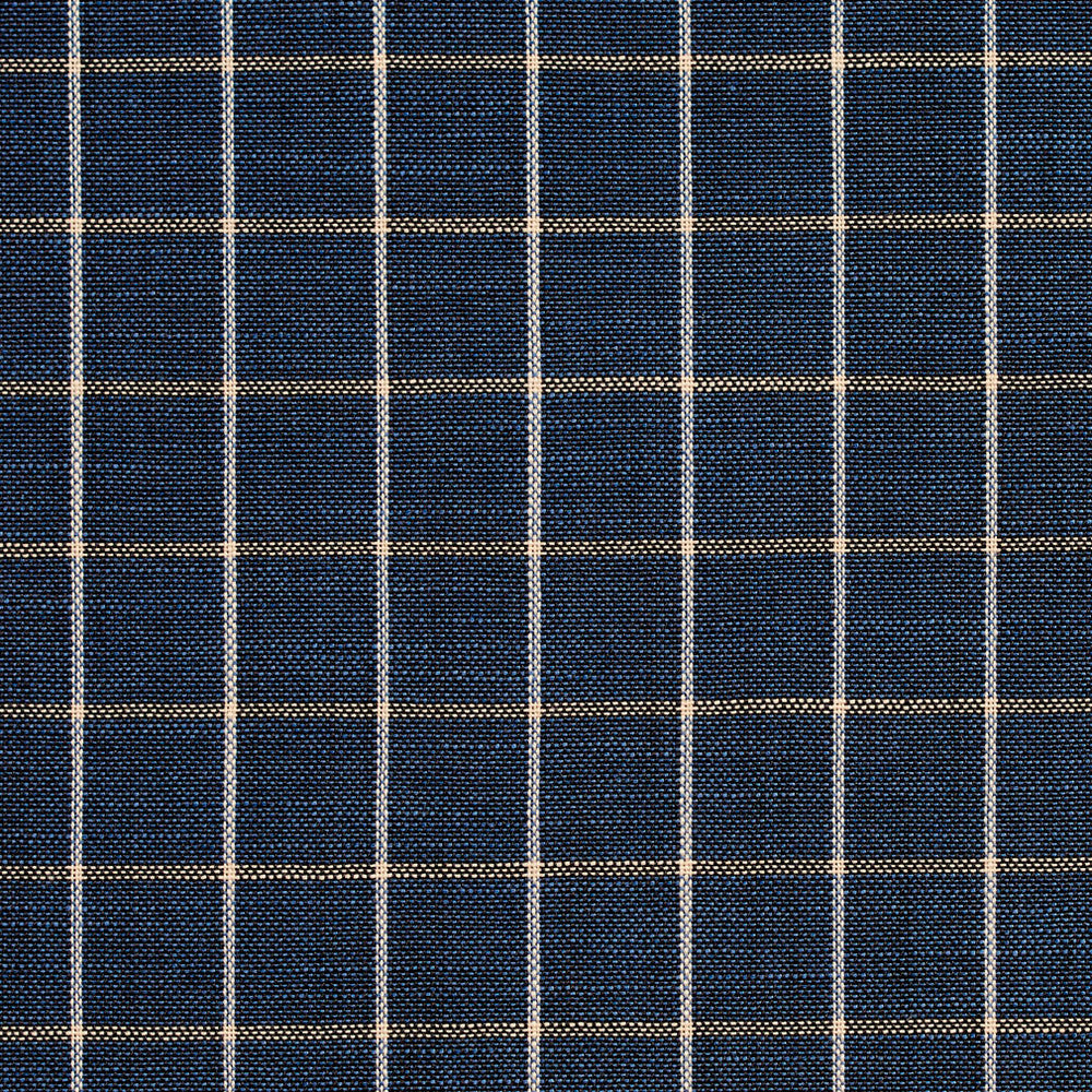 D127 Indigo Checkerboard by Charlotte Fabric Clubhouse Collection 100% Woven Polyester Asia Exceeds 120,000 Wyzenbeek Rubs (Heavy Duty) Horizontal: 1" x Vertical: 1" 54 Inches - Fabric Carolina -