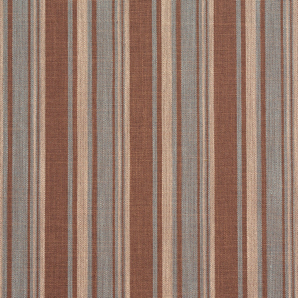 D132 Cornflower Stripe by Charlotte Fabric Clubhouse Collection 100% Woven Polyester Asia Exceeds 120,000 Wyzenbeek Rubs (Heavy Duty) Horizontal: 3.75" 54 Inches - Fabric Carolina -