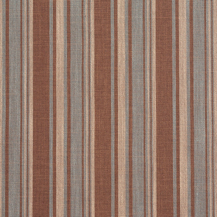 D132 Cornflower Stripe by Charlotte Fabric Clubhouse Collection 100% Woven Polyester Asia Exceeds 120,000 Wyzenbeek Rubs (Heavy Duty) Horizontal: 3.75" 54 Inches - Fabric Carolina -