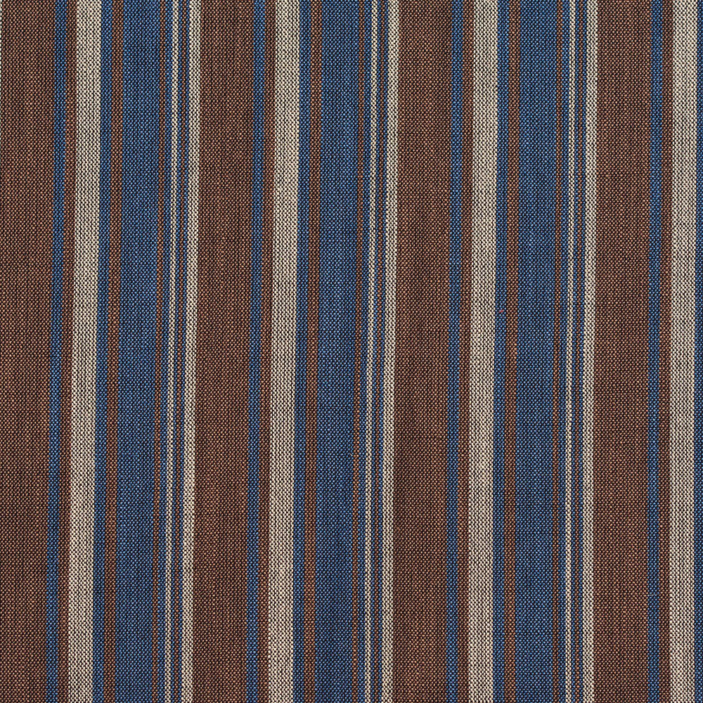 D134 Indigo Stripe by Charlotte Designer Fabric Clubhouse Collection 100% Woven Polyester Asia Exceeds 120,000 Wyzenbeek Rubs (Heavy Duty) </p><p>Repeat: Horizontal: 3.75" 54 Inches - Swanky Fabrics -