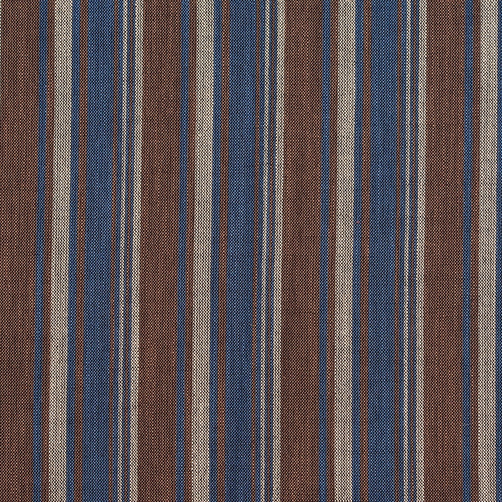 D134 Indigo Stripe by Charlotte Fabric Clubhouse Collection 100% Woven Polyester Asia Exceeds 120,000 Wyzenbeek Rubs (Heavy Duty) Horizontal: 3.75" 54 Inches - Fabric Carolina -