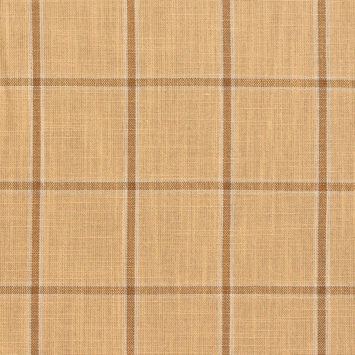 D135 Wheat Windowpane by Charlotte Fabric Clubhouse Collection 100% Woven Polyester Asia Exceeds 120,000 Wyzenbeek Rubs (Heavy Duty) Horizontal: 2.75" x Vertical: 2.75" 54 Inches - Fabric Carolina -
