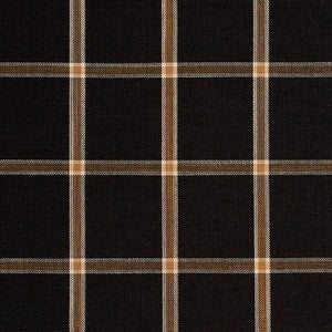 D138 Onyx Windowpane by Charlotte Fabric