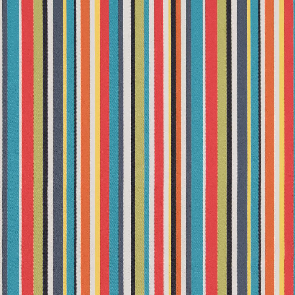 D1422 Fiesta Stripe by Charlotte Fabric Vibrant Wovens 100% Woven Polypropylene Europe Exceeds 100,000 Wyzenbeek Rubs (Heavy Duty) Vertical 9.5" 54 Inches - Fabric Carolina -