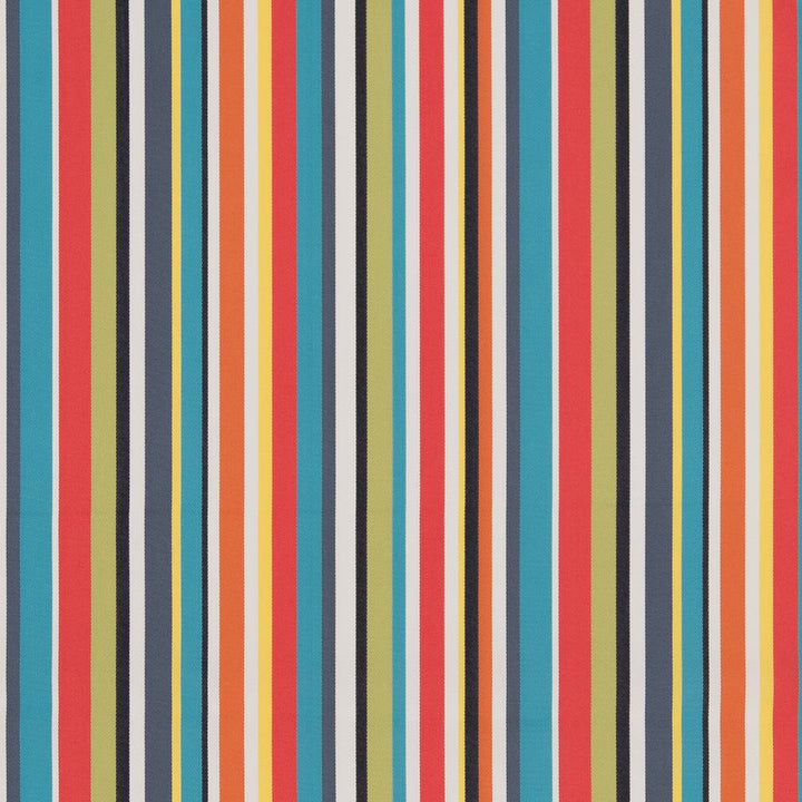 D1422 Fiesta Stripe by Charlotte Fabric Vibrant Wovens 100% Woven Polypropylene Europe Exceeds 100,000 Wyzenbeek Rubs (Heavy Duty) Vertical 9.5" 54 Inches - Fabric Carolina -